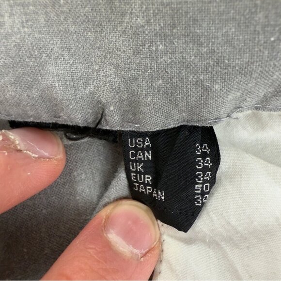 Patagonia Men's Size 33x29 Grey Straight Leg Pants w/Flaws - Picture 2 of 8